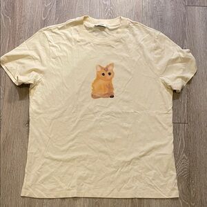 NWOT Sandro Kitten Tee - XL